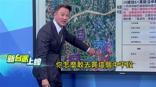 土地利益黑洞？ 萬美玲遭疑「精準獵地」財產申報不實。（圖／新台派上線）