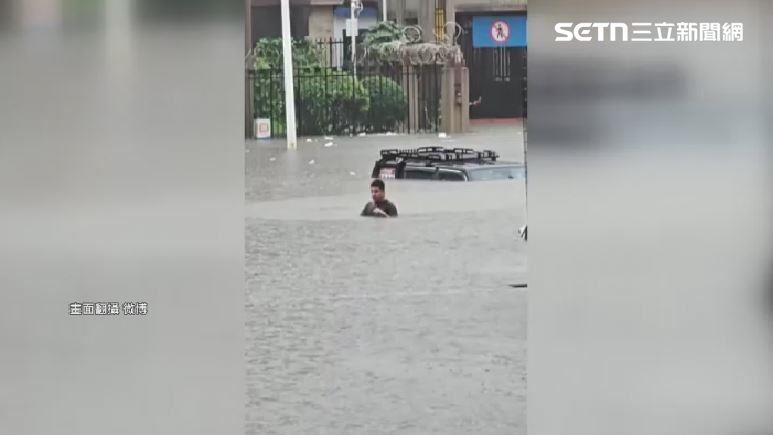 巴威肆虐遼寧、瀋陽！豪雨癱瘓全市交通