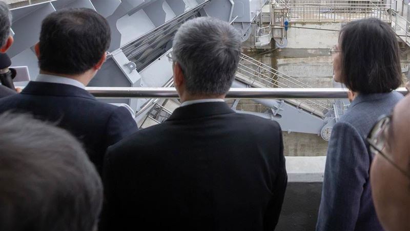 替國家省5億　蔡英文揭石門水庫防淤隧道