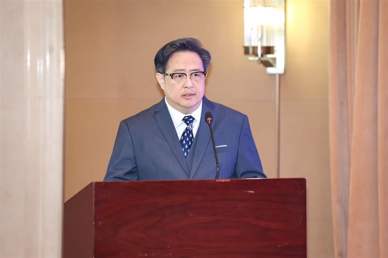 台北市影音節目製作商業同業公會理事長陳仲祺表示,第三屆研創週超越單純的創意競賽,承載著更深的時代意義。(圖/翻攝畫面)
