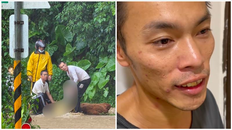 女大生露營暴雨喪命 救援者自責:盡力了