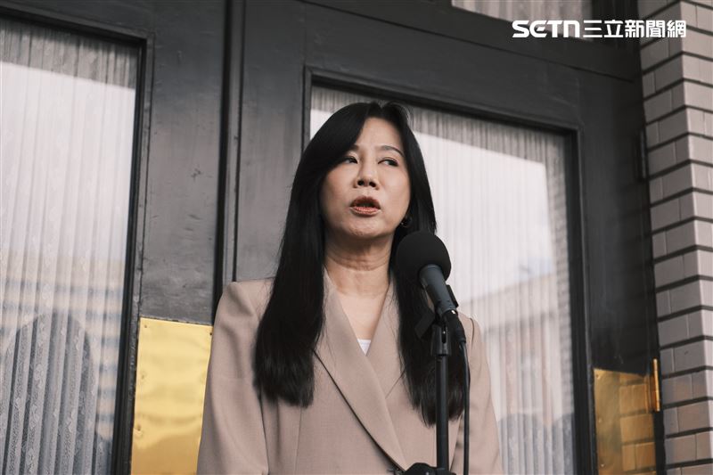 遭檢舉「漏報配偶財產」！萬美玲回應強調「絕對依法辦理，沒有這樣的問題」（圖／記者楊士誼攝影）