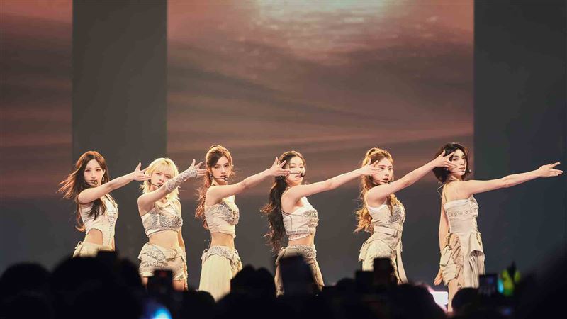 NMIXX南下攻高雄巨蛋,誠意十足狂飆中文。(圖/Live Nation Taiwan提供)