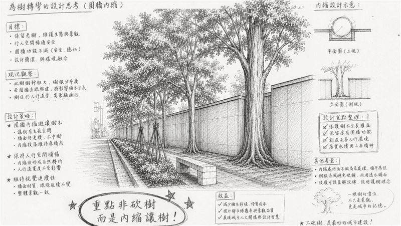 北市砍樹惹議　陳水扁憶當年「為樹轉彎」