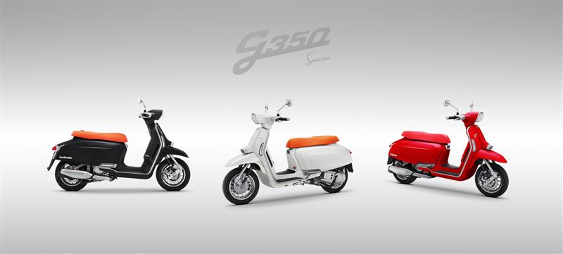Lambretta G350將經典比例重新演繹。(圖/Lambretta提供)