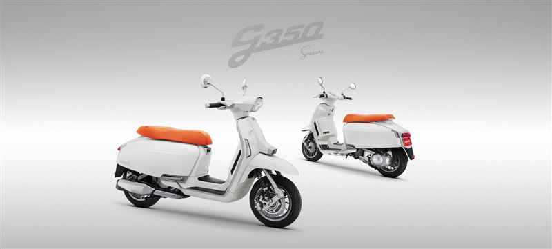 Lambretta G350是融合復古美學、現代科技與旗艦性能的新作。(圖/Lambretta提供)