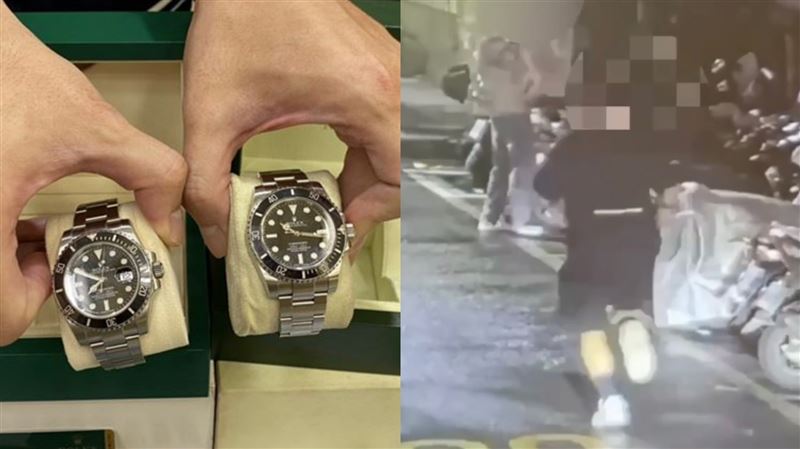 北市面交36萬黑水鬼!假買家驗錶下秒蒸發