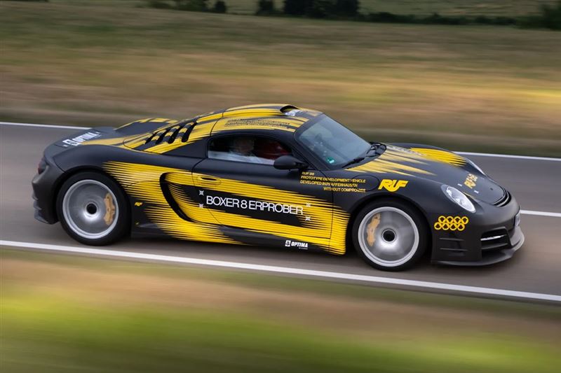 RUF CTR3原型車。(圖/翻攝RUF網站)