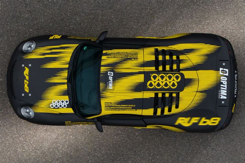RUF CTR3原型車。(圖/翻攝RUF網站)