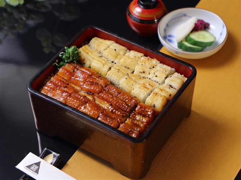 「鰻魚雙色飯」一次品味蒲燒與白燒兩種經典風味。(圖/飯店旅宿業者提供)