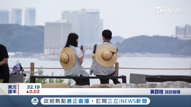 寺方表示已有不少情侶配對成功。（畫面來源Reuters）