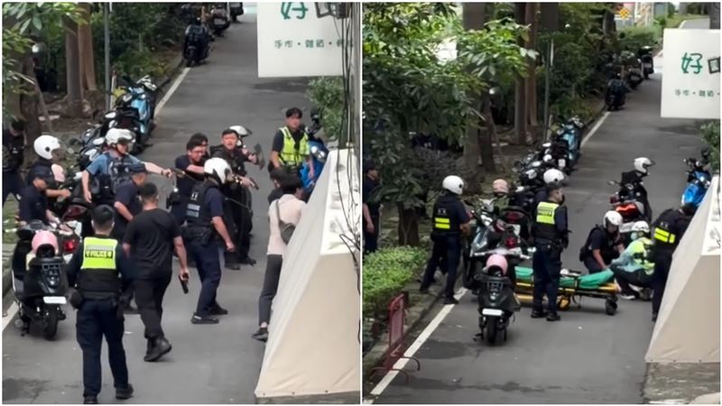 教授闖音樂教室砍死妹夫　警開4槍原因曝