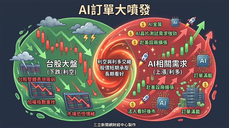 晶圓測試龍頭京元電子（2449）董事會已拍板通過赴美投資設廠計畫，授權在14億美元（約新台幣450億4290萬）額度內成立孫公司並展開建廠工程，進一步擴大全球供應鏈版圖。法人指出，京元電子手中AI相關訂單滿滿、產能維持全開狀態，在AI伺服器、ASIC與高效能運算（HPC）需求接力挹注下，後市成長力道可期，目標價喊上380元。（圖／三立新聞網財經中心蕭榕AI製圖）