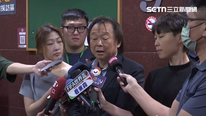 王世堅在立法院受訪評論佀廣洋(圖/翻攝畫面)
