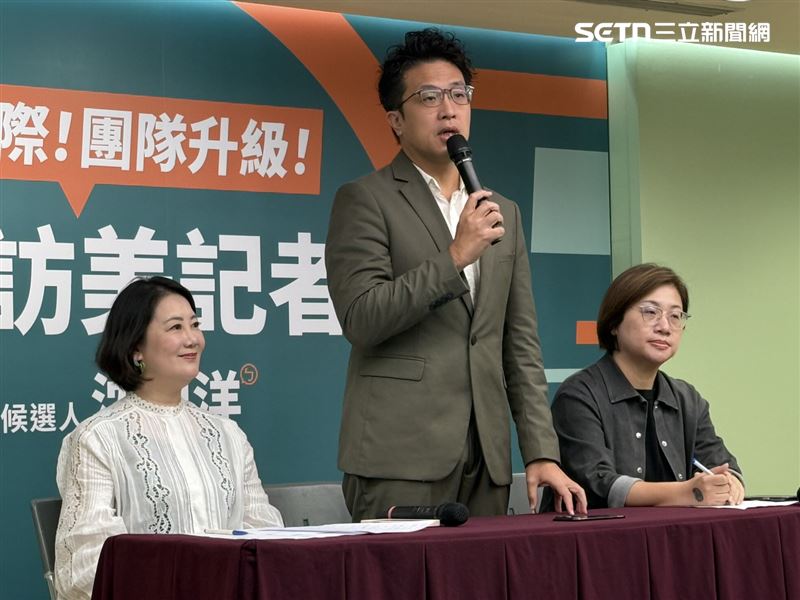 沈伯洋表示,此趟訪美的城市交流議題包括極端氣候的應對、交通安全、鼠患與環境衛生整治、產業層面的交流等(圖/記者劉秀敏攝影)