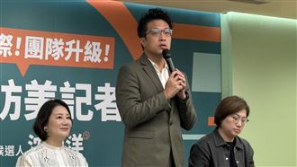 秦慧珠批蔣萬安講話複製貼上　沈伯洋回應