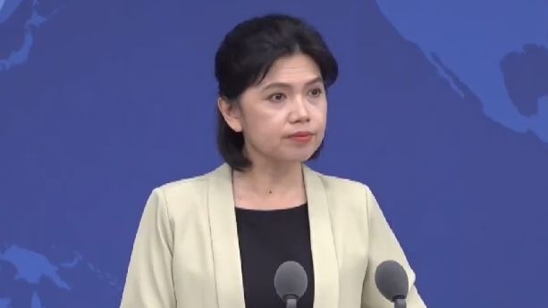 中國國台辦今被問到廣西洪災時，發言人朱鳳蓮突然歪樓，扯颱風「巴威」影響，「島上多地民眾受災」（圖／翻攝畫面）