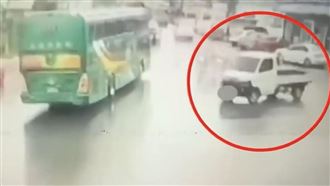 南投驚傳幽靈車事件！自動上路神閃避多車