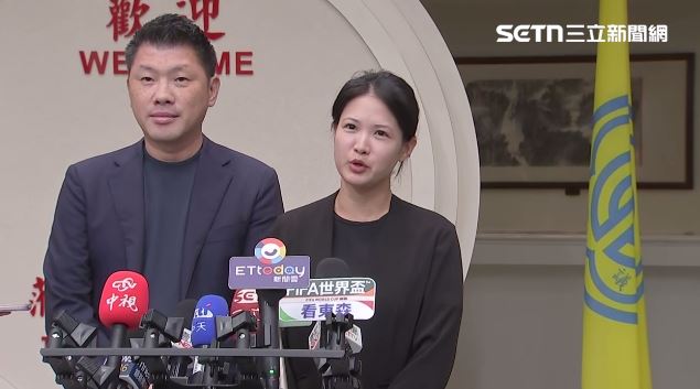 藍營稱沈伯洋被市議會黨團放生，甚至可能被換將，不過林亮君、王閔生今天都力挺沈伯洋（圖／翻攝畫面）