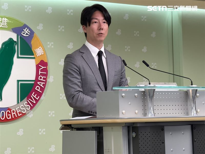 民進黨發言人吳崢（圖／記者劉秀敏攝影）