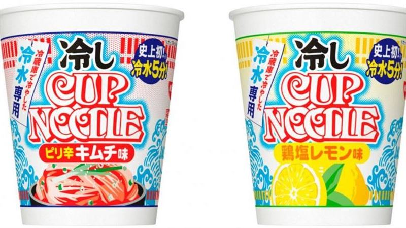 日清推出史上首款冷水泡麵　官方：禁熱水