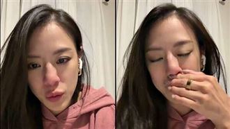 跨國離婚官司卡關　女星直播中崩潰落淚