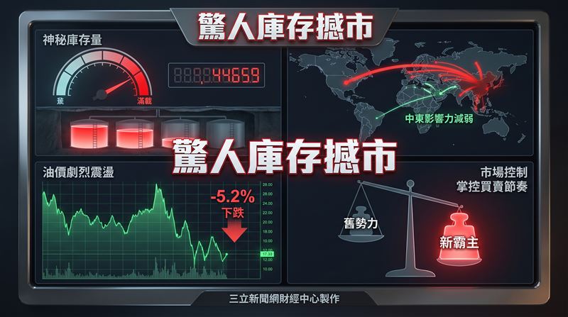 原油市場過去看沙烏地阿拉伯臉色吃飯,如今風向似乎正在轉變。外媒分析,這波美伊衝突讓外界看到,中國手中握有的龐大庫存,已足以左右整體油市走向,其份量甚至不輸給沙國過去長期扮演的「產能調節者」角色(圖/三立新聞網財經中心蕭榕AI製圖)