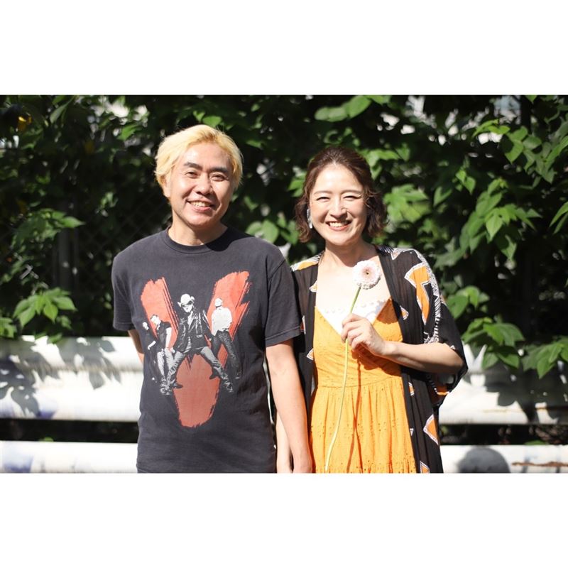 51歲日本女星主濱晴美,宣布與影像製作公司「PUNK.」代表高野輝次結婚。(圖/翻攝自X平台 @shuhamah)