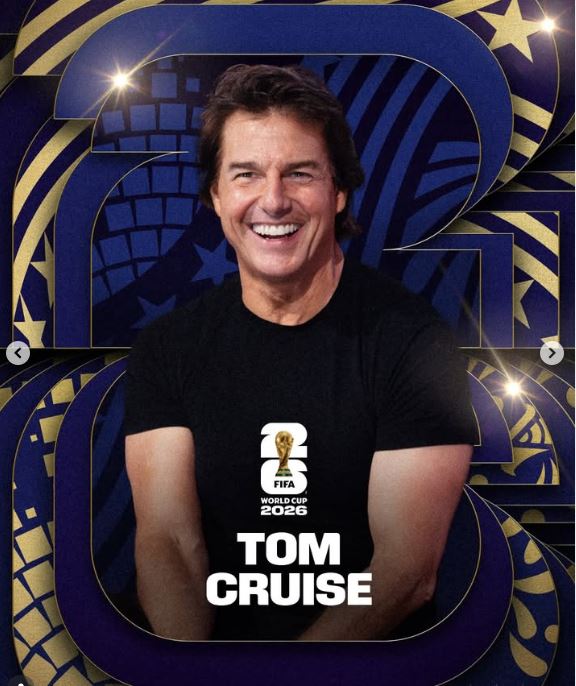 湯姆克魯斯(Tom Cruise)將特別現身本屆世界盃閉幕典禮。(圖/翻攝自IG @fifaworldcup)