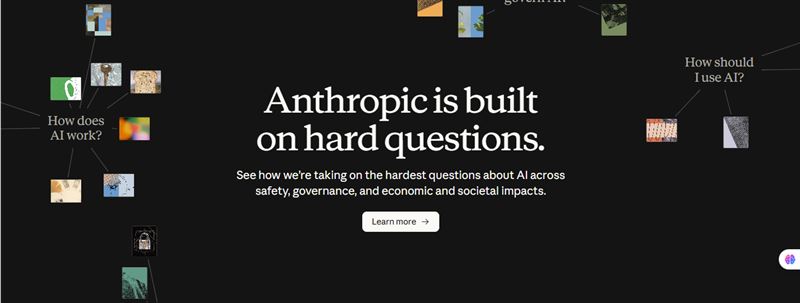 Anthropic 6月已秘密向美國證券交易委員會(SEC)遞交 IPO 申請文件,操盤這樁案子的銀行團也已著手安排潛在投資人與公司高層碰面,預計最快10月掛牌上市。(圖/翻攝自Anthropic網站)