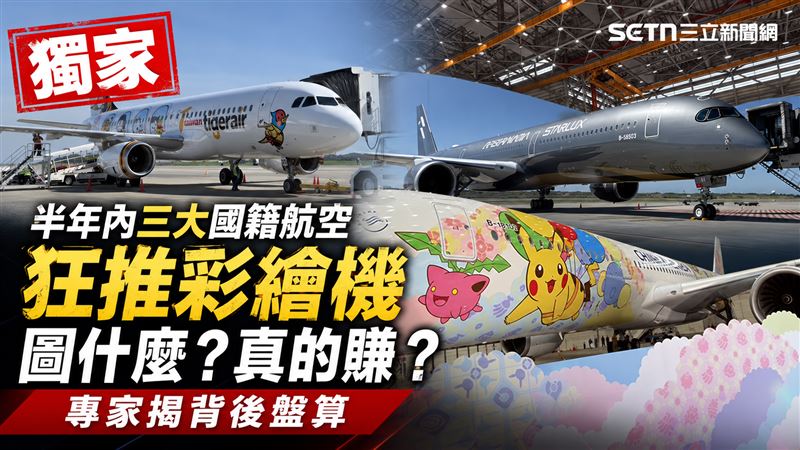 獨/國籍航空狂推彩繪機真的賺?專家揭密