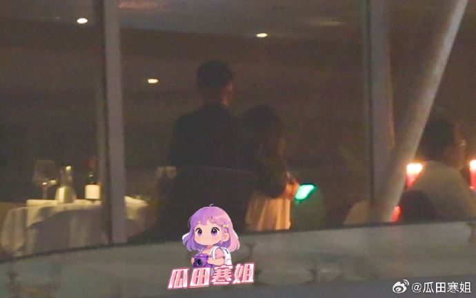 汪小菲與小玥兒近況曝光。(圖/翻攝自瓜田寒姐微博)