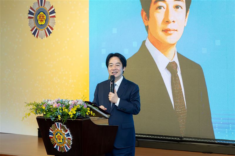 賴清德再度呼籲立法院儘速通過中央政府總預算案(圖/總統府提供)