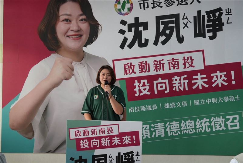 沈夙崢希望重新找回南投市的發展定位,讓更多年輕人願意回到家鄉。(圖/温世政提供)