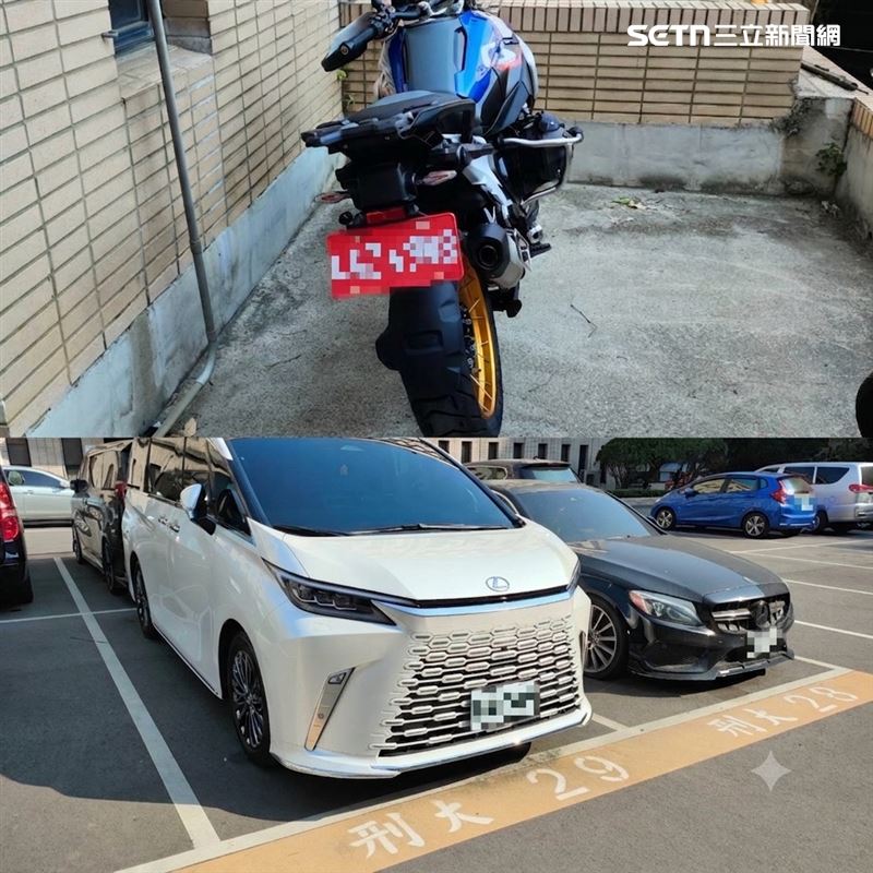 台中地檢署兵分多路搜索,逮捕沈男等15人,並查扣多輛名車及重機。(圖/翻攝畫面)