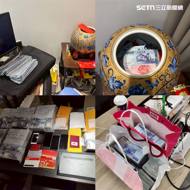 台中地檢署破獲跨國博弈洗錢集團,在台中七期設立實體辦公室進行掩護,查扣不法所得高達2.9億元。(圖/翻攝畫面)