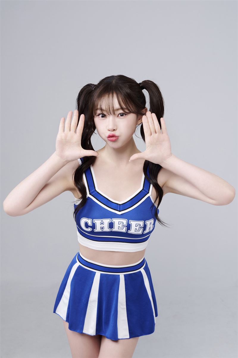 韓籍人氣啦啦隊成員金娜妍,憑藉甜美外型與親和魅力,在台灣迅速累積高人氣。(圖/Angel Aligner提供)