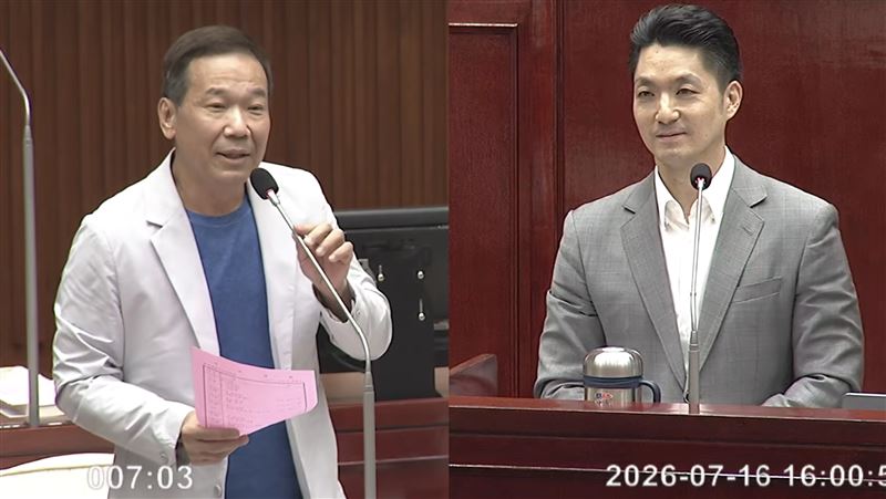 鍾小平說,蔣萬安不要選2028,2032、2036是比較好的時間點,他稱,蔣萬安是「嫡長子」,不可隨意消耗,應盡力輔選、把民進黨的批評當成生活的磨練。(圖/翻攝畫面)