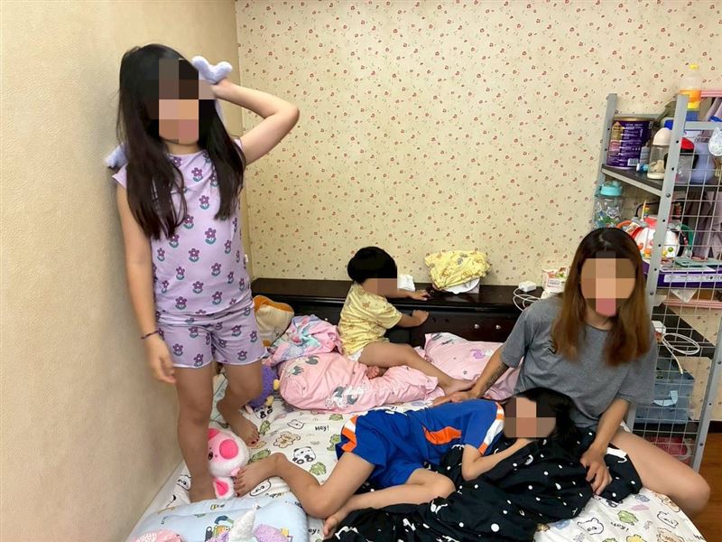 9歲孝女大義滅親!助母斷開家暴外遇父。淚喊:媽你早該帶我們走。驚醒母親決定離婚。(圖/翻攝自《愛的延續》公益協會臉書)