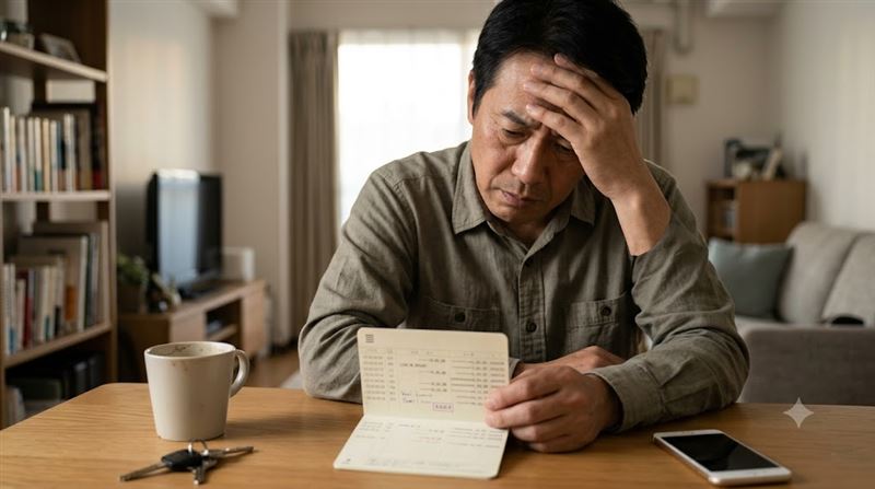 健一擔心母親生活陷入困境,每個月轉帳給她10萬日圓。(示意圖/AI製圖)