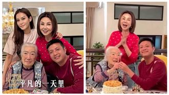 69歲婉君表妹三代同堂　合照曝一家神基因