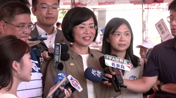 蘇巧慧強調,她的團隊不會因為民調輸就罵對手,也不會因為民調贏就嘲笑對手(圖/翻攝畫面)