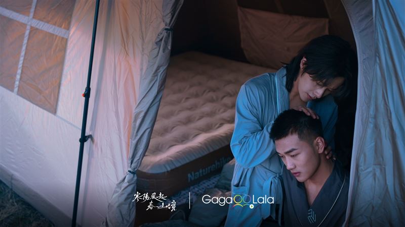 《寒陽風起春山境》由熊藝文(左)與劉敬宇(右)攜手演出。(圖/GagaOOLala提供)