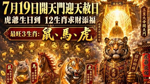 好消息！7月19日玉帝出巡虎爺聖誕！