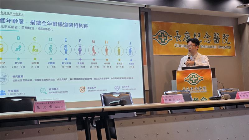 葉元鳴副主任表示,雙歧桿菌有助維持消化道機能、調節免疫。(圖/長庚醫院提供)
