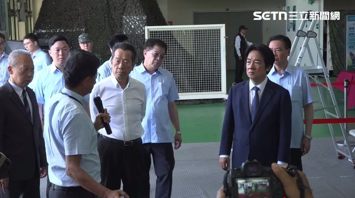 總統賴清德視導國家中山科學研究院航空研究所無人機發展現況（圖／翻攝畫面）
