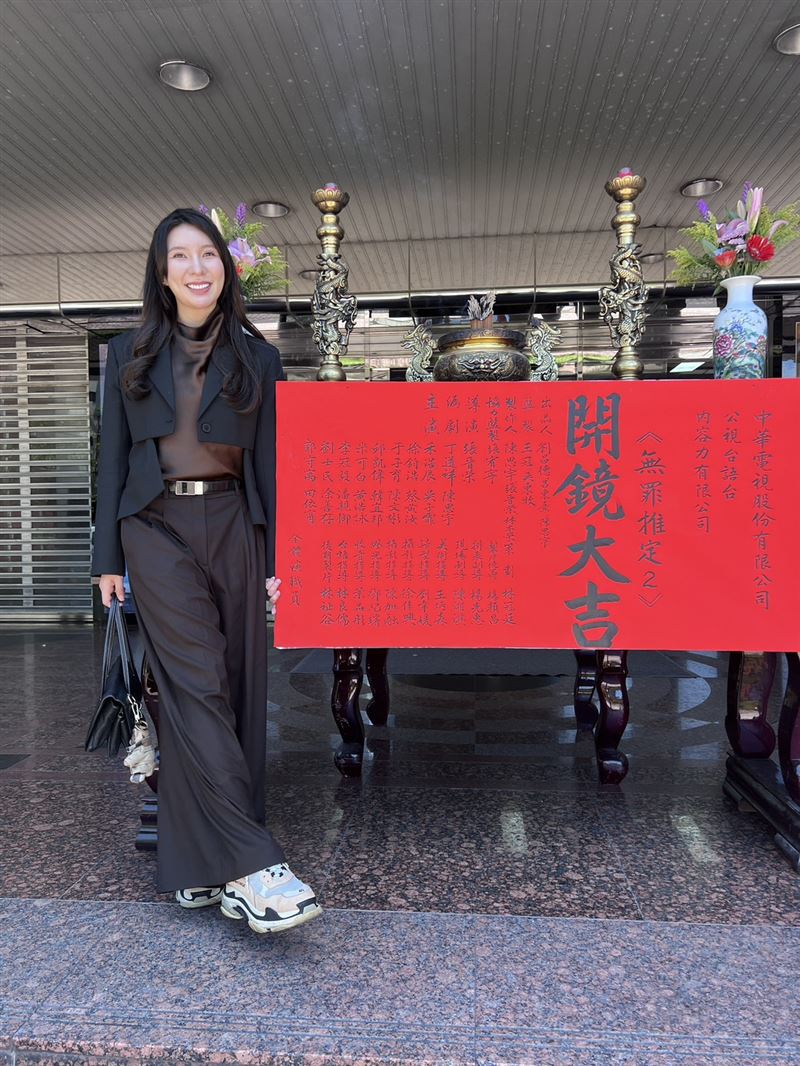 田依甯這次在《無罪推定2》中收起熟悉的陽光笑容,從菜鳥刑警一路晉升成小隊長。(圖/依索寓言家提供)