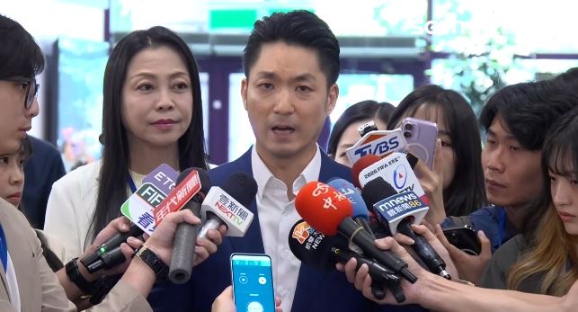 蔣萬安再嗆苗博雅,「賴清德總統到現在不願意召開國安會議,議員有去關心過嗎?」(圖/翻攝畫面)