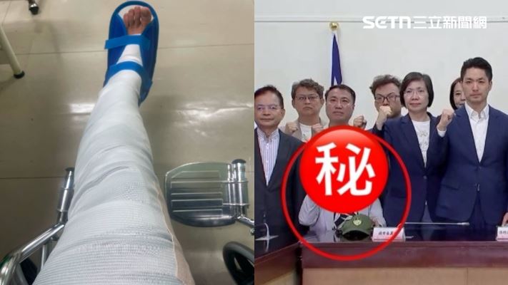 蔣萬安到立院!陳玉珍輪椅現身表情很有事