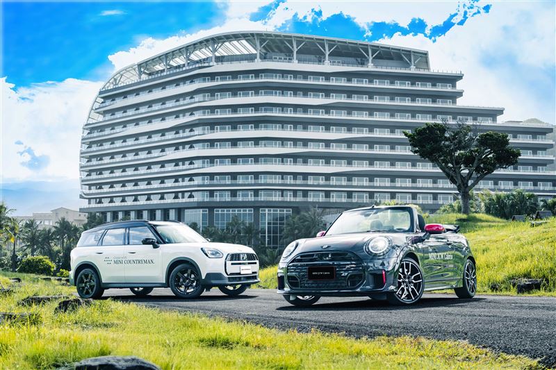 MINI聯手宜蘭凱渡廣場酒店推出「SUMMER OCEAN DRIVE」專案。(圖/MINI提供)
